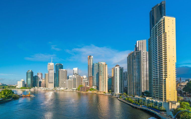 A site view of Brisbane